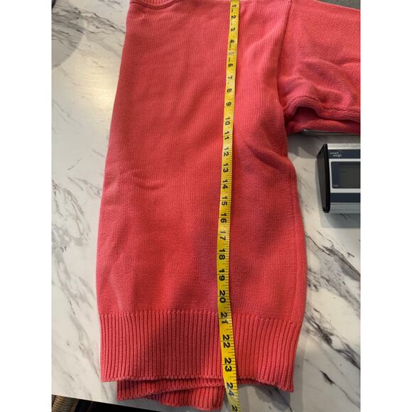 English Sports Shop Bermuda Crewneck Sweater M Cotton Crest Preppy Academia - Picture 6 of 8